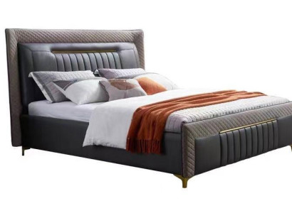 Modern Bed Beds modern luxury Leather Bed Hotel bed Double bed new